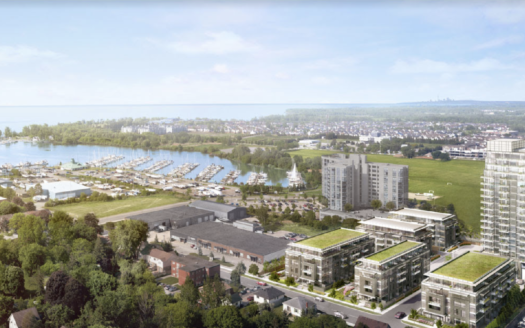The Landing Condos at Whitby Harbour