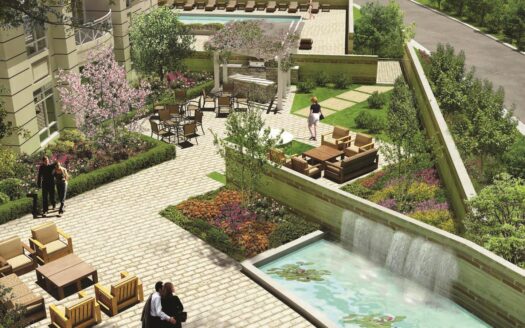 The Courtyard Residences in Oak Park